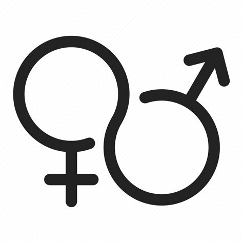 Female Gender Male Unisex Icon Download On Iconfinder