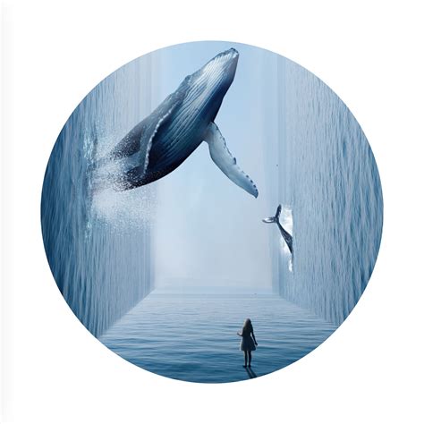 【Photoshop】- The Blue Whale on Behance