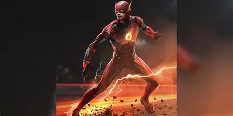 The Flash Movie Concept Art Reveals 2 Suits And Shows Off Barrys Powers