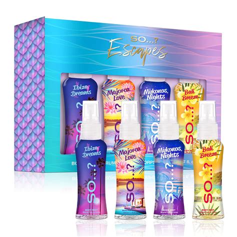 Buy So Summer Escapes Womens T Set Body Mist Fragrance Spray