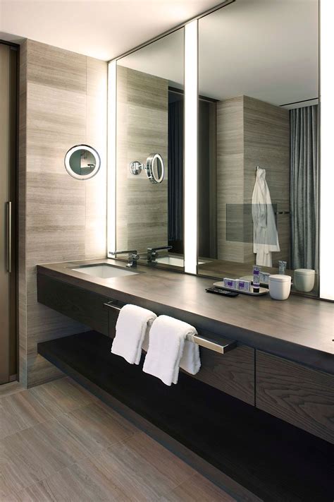 Transitional bathroom with triptych mirror. DIY Vanity Mirror Ideas to Make Your Room More Beautiful ...