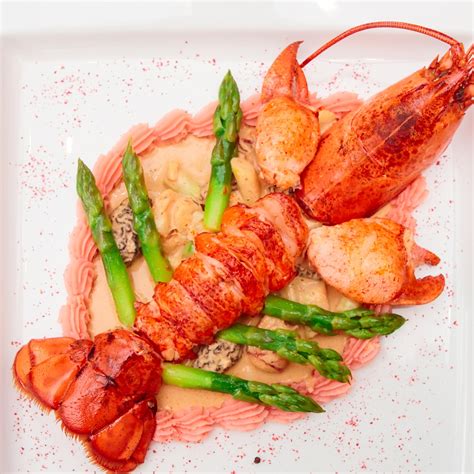 Roast Lobster With Pink Butter Sauce Langouste Rôtie Au Beurre Rose