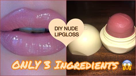 DIY Nude Lip Gloss YouTube