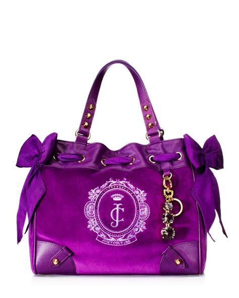 Pin By Luxury Girl On Juicy Couture Purple Handbags Juicy Couture