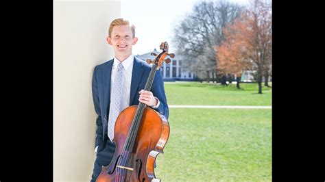 Christopher Fox Distinguished Major Cello Recital Youtube
