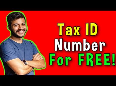 Buy a virtual phone number in united states with area code +1 (484): How To Get Your Tax ID Number For FREE - Free Tax ID ...