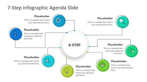 Multi Step Infographic Agenda Slides For Powerpoint Slidemodel