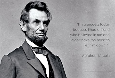 Minimalistic posters that illustrate famous quotes. Abraham Lincoln Poster | Framed Photo | Famous Quotes "I am successful today because I had a ...