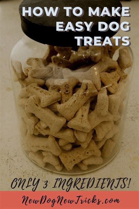 For this homemade recipe you will need: How to Make Dog Treats Using Only 3 Ingredients! | New Dog ...