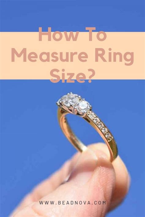 How To Measure Ring Size At Home A Simple Way To Resize Rings Beadnova