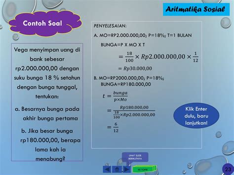 Latihan soal matematika aritmatika sosial smp fx. 27++ Contoh Soal Aritmatika Sosial Bunga Bank - Kumpulan ...