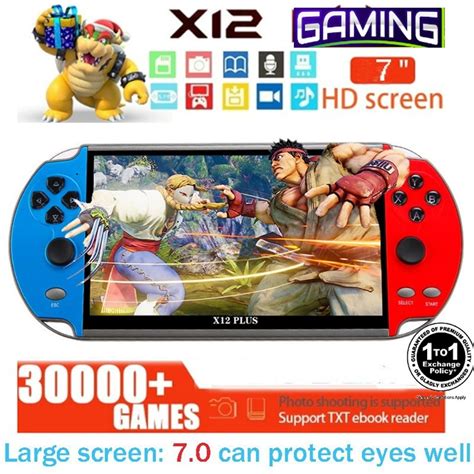 X12 Video Game Console Handheld Psp Game Player Built In 3000 Classical