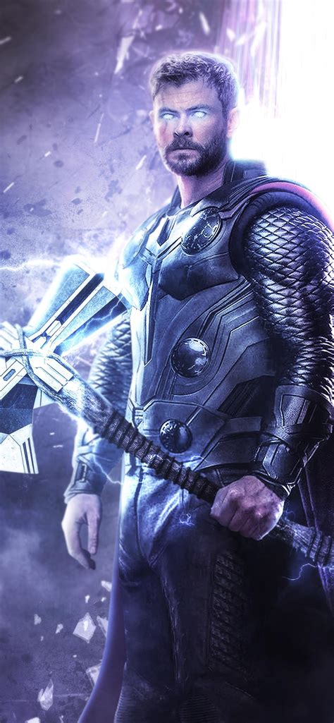 1242x2688 Thor Avengers Endgame Iphone XS MAX HD 4k Wallpapers, Images