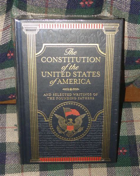 The Constitution Of The United States Of America Hardcover Leatherbound