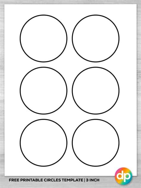 Free Printable Circle Templates Circle Template Printable Circles