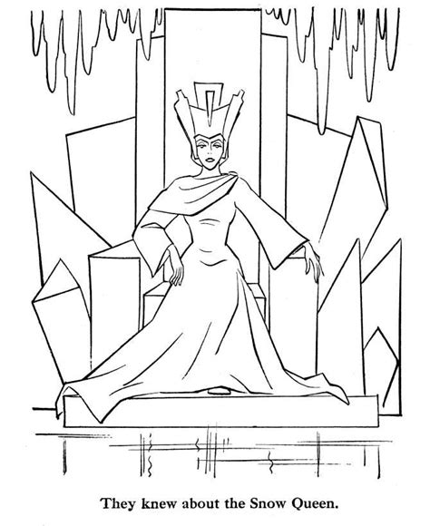 snow queen coloring page  printable coloring sheets snow queen  educational games