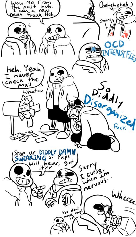 3 Past Our Lady And Savior Crayon Queen Draws Sciencesans And Sans Undertale Comic Funny