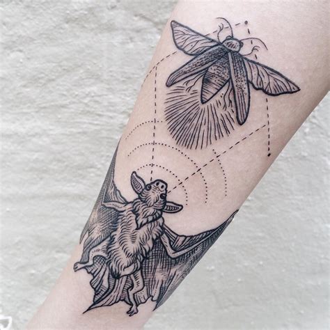 Hunting Bat Tattoo Best Tattoo Ideas Gallery