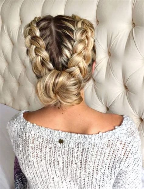 French Braid Into Bun Hot Sex Picture