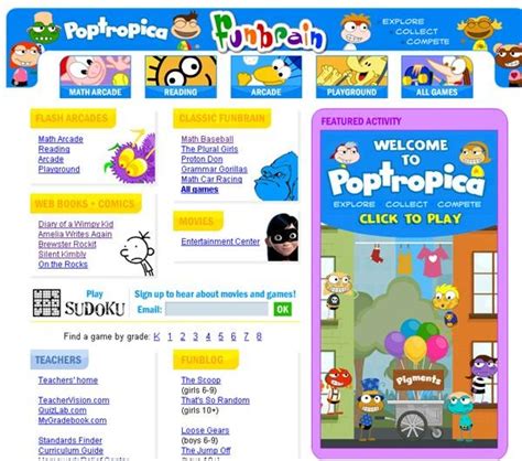 3 Fun Free Game Websites For Kids
