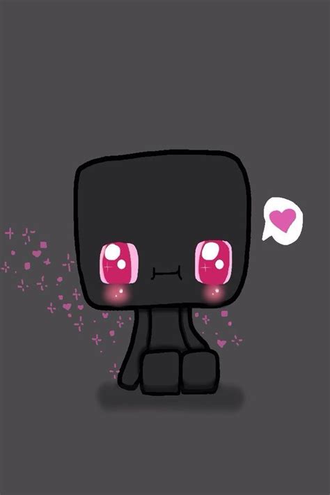 Cute Enderman Sapkraft Minecraft Anime Minecraft Drawings