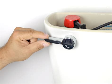 Fix a leaking handle quickly to keep your toilet working properly. Draining a Toilet Tank - iFixit Repair Guide