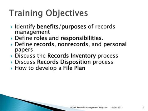 Ppt Training Objectives Powerpoint Presentation Free Download Id