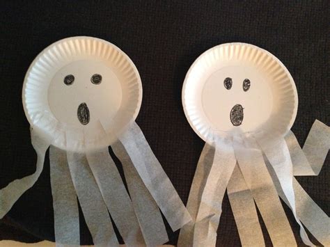 Video Easy To Make Halloween Paper Plate Ghost Crafts