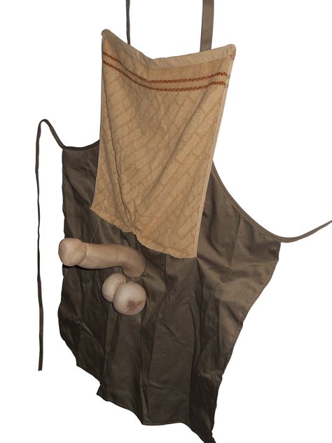 DELUXE HEAD CHEF Penis Prank Apron The Perfect Father S Day Gag Gift