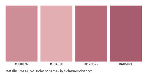 Spot color is a single color created by pantone and the most accurate representation of a color when printed. Metallic Rose Gold Color Scheme » Gold » SchemeColor.com