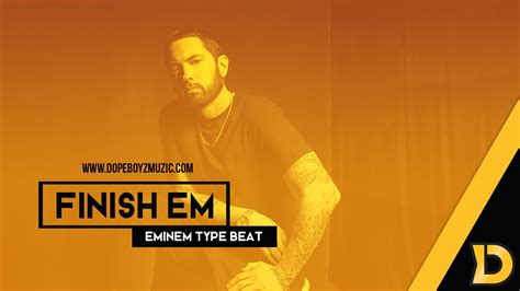 Eminem Type Beat 2021 Finish Em Hard Rap Instrumental By