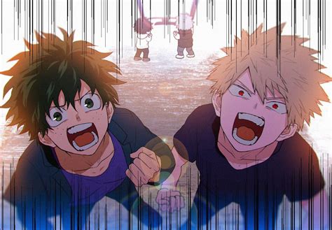 KatsuDeku 勝デク Kacchan Deku Bakugou x Midoriya Boku No Hero Academia