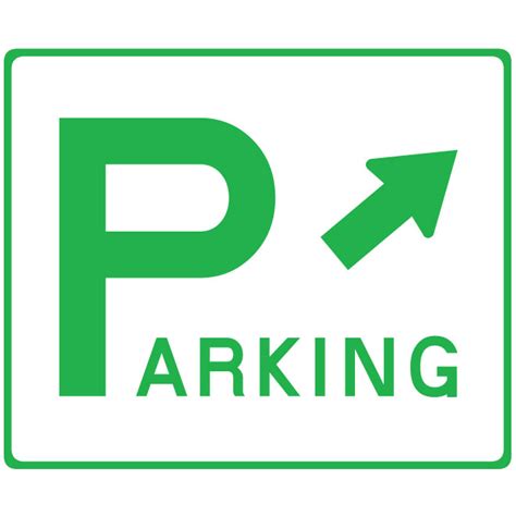 Parking P Road Sign Royalty Free Stock Svg Vector