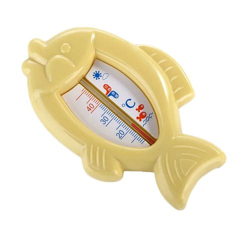 Kfckey Baby Infant Bath Tub Water Temperature Tester Toy Cute Fish Shaped Thermometer In Water