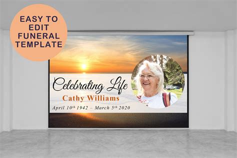 Funeral Powerpoint Presentation Template