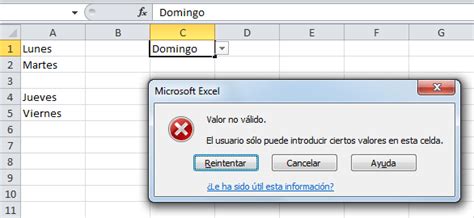 Lista Para Validación De Datos En Excel Excel Total