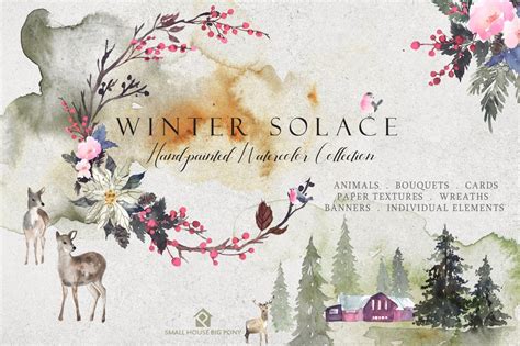 Winter Solace Illustrations ~ Creative Market