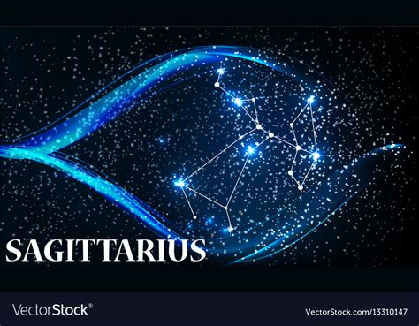 Symbol Sagittarius Sign Royalty Free Vector Image