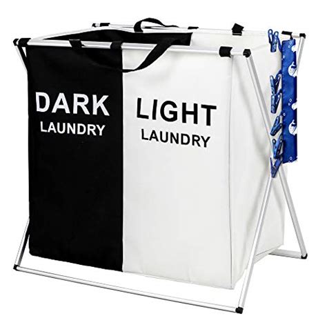Maybe you would like to learn more about one of these? FUNFLOWERS Laundry Basket Hamper 2 Section Laundry ...