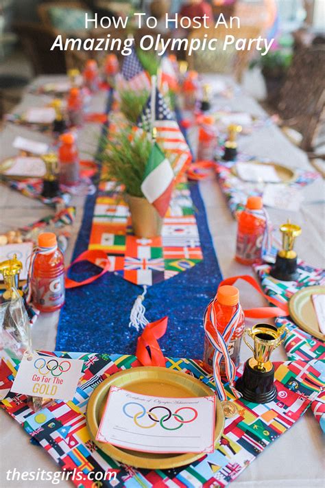 The olympic games are an international sports festival that began in ancient greece. How To Throw An Amazing Olympic Party
