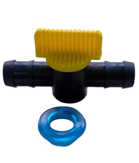 Black And Yellow 25mm Plastic Lateral Cock For Drip Irrigation Size 6 Inch Length At Rs 6