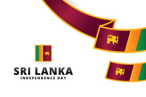 Sri Lanka Independence Day Design 17081213 Vector Art At Vecteezy