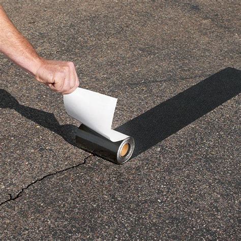Fix smaller cracks (up to 1/2 inch). Peel and Stick Asphalt Driveway Repair System - from ...