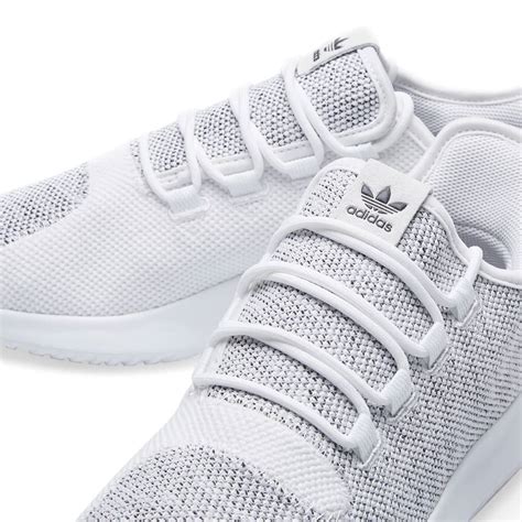 Adidas Tubular Shadow Knit White And Core Black End Uk