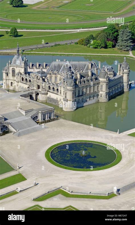 France Oise The Castle Of Chantilly And Its Garden Of Andre Le Nôtre