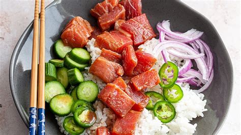 Ahi Tuna Poke Bowl Recipe