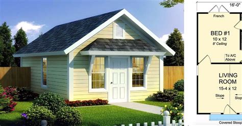 We provide many small affordable house plans and floor plans as well as simple house plans that people on limited income can afford. 6 simple floor plans for compact homes under 400 square feet