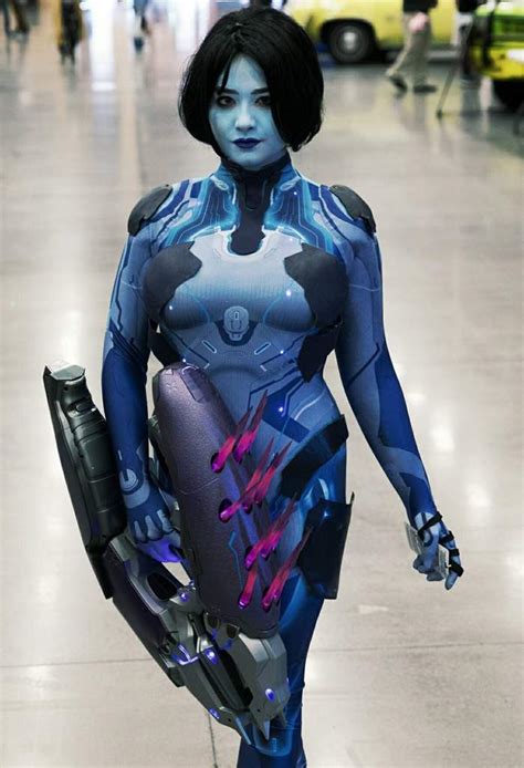 Cortana Cosplay By Me Professional Pic And Edit By Steve Chastain