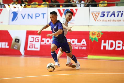 Kết quả Futsal HDBank VĐQG 2022 Tân Hiệp Hưng thắng trận quan trọng