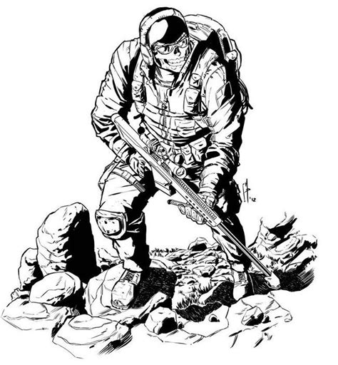 Scroll up this page ?> all call of duty colouring pages | Sketsa